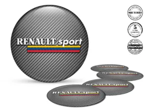 Renault Ruota Decalcomania Edizione Stile Cupola Qualità